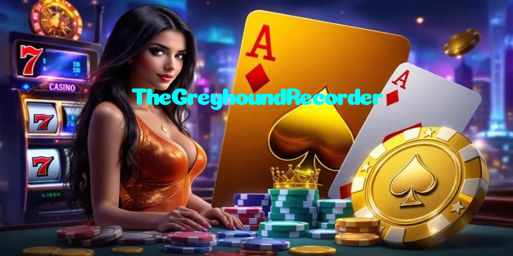 TheGreyhoundRecorder casino presented on mobile device in Pakistan with slots and live games